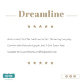 Luxury Dreamline Pocket Spring Mattress with 28cm Premium Support and Plush Comfort